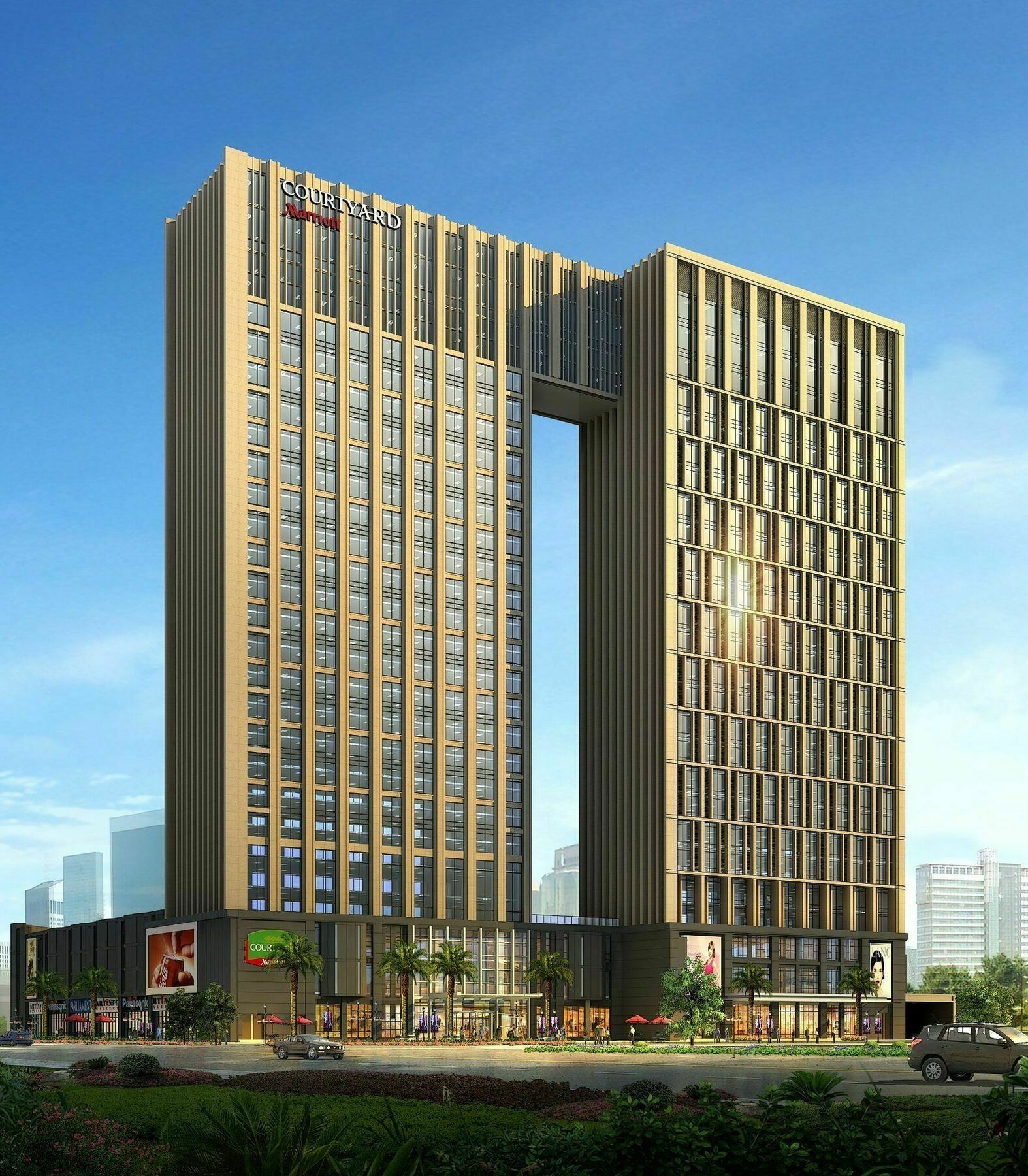 คอร์ตยาร์ด ซุนเตอ หลงเจียง Hotel ซุ่นเต๋อ ภายนอก รูปภาพ